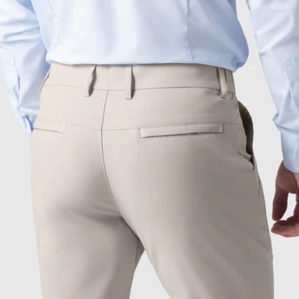Jack Archer Men's Jetsetter Tech Pant Straight Fit 32/26 Sand Stone Casual - Picture 2 of 7